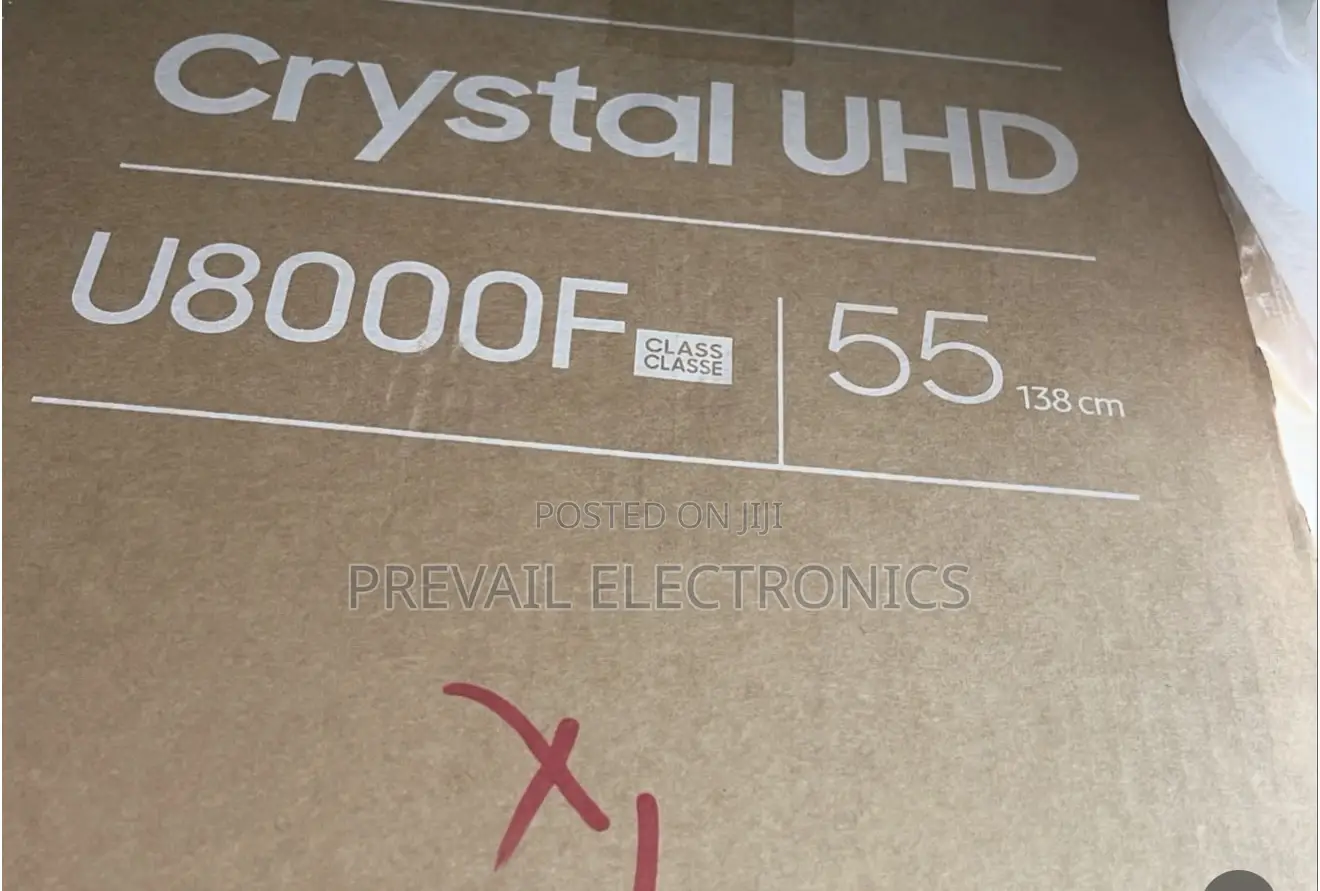 55" Crystal UHD U8000F Smart TV (2025)