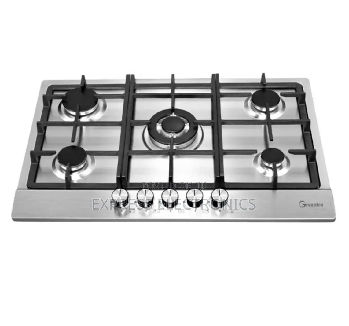 Limited Stock Midea 5-Burner Built in Gas Hob -90g50me
