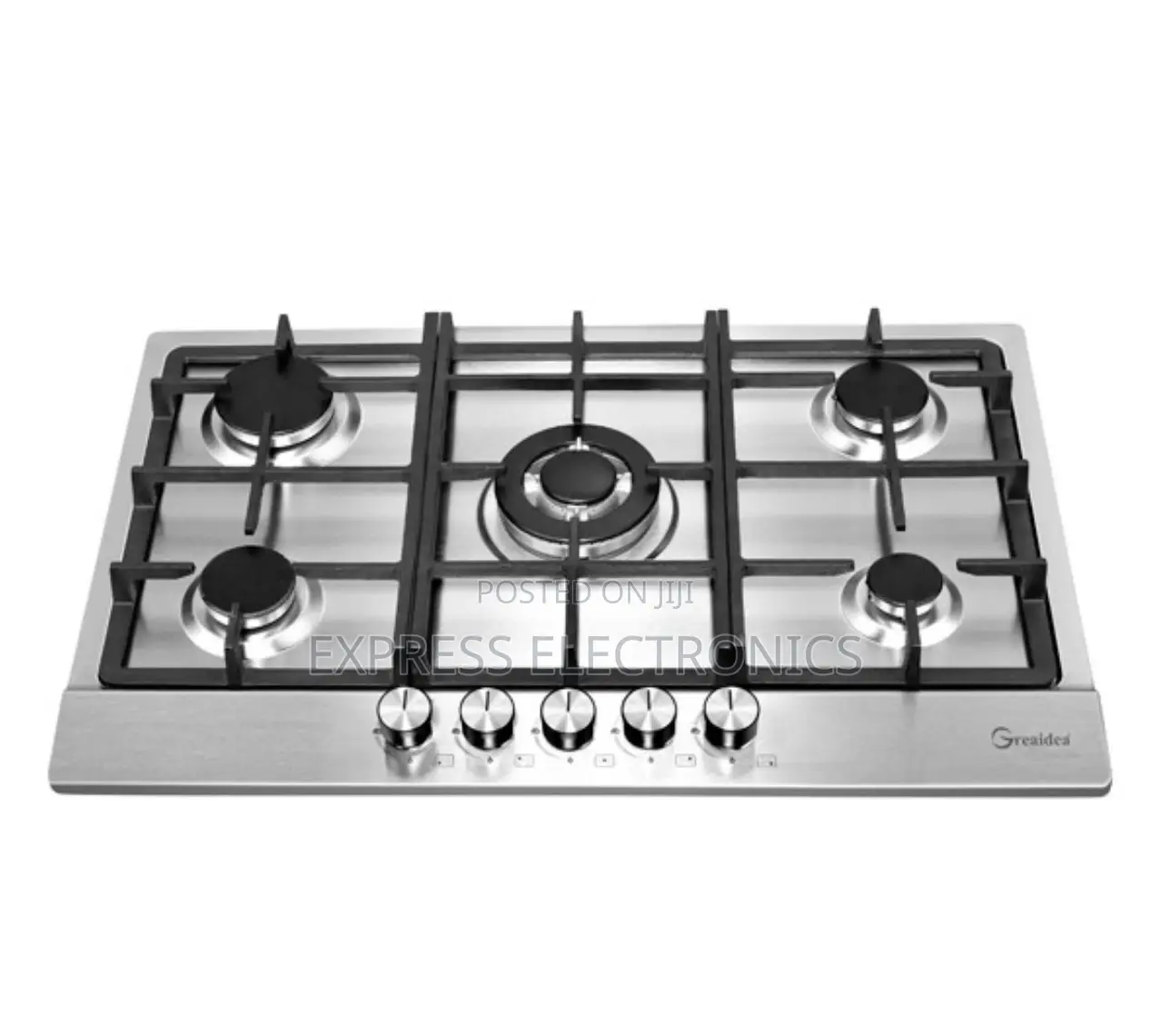 Limited Stock Midea 5-Burner Built in Gas Hob -90g50me