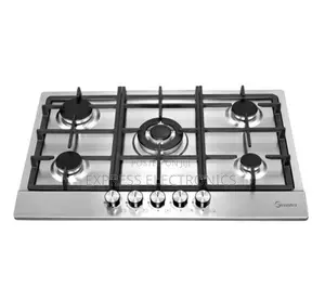 Limited Stock Midea 5-Burner Built in Gas Hob -90g50me