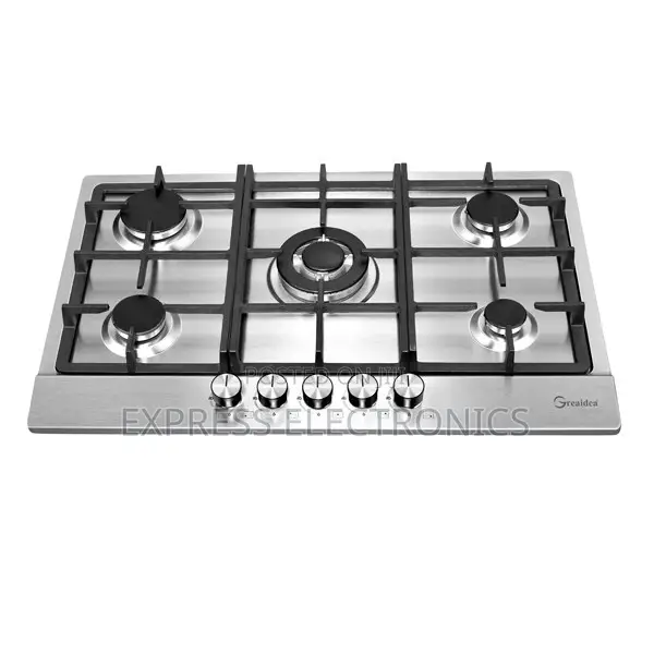 Ultra Modern Sleek Midea 5-Burner Built in Gas Hob -90g50me