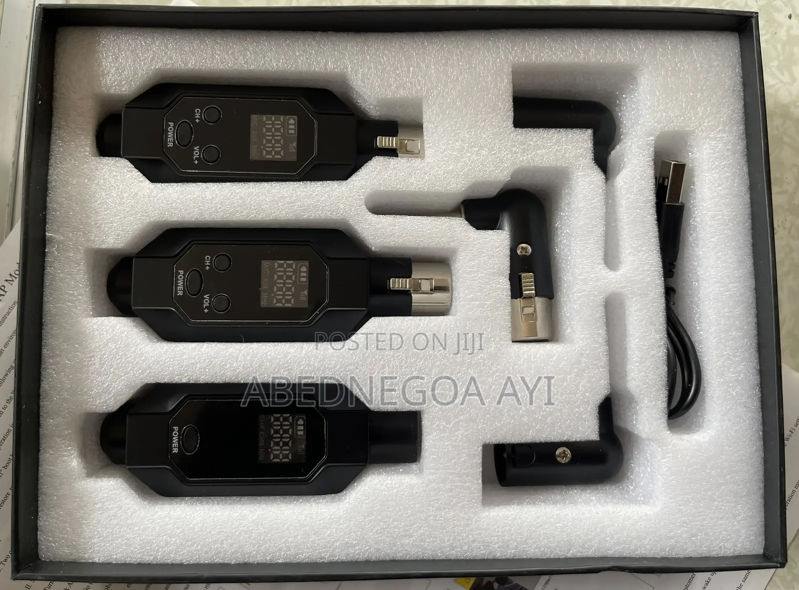 Wireless Microphone Transmitter and Receiver System