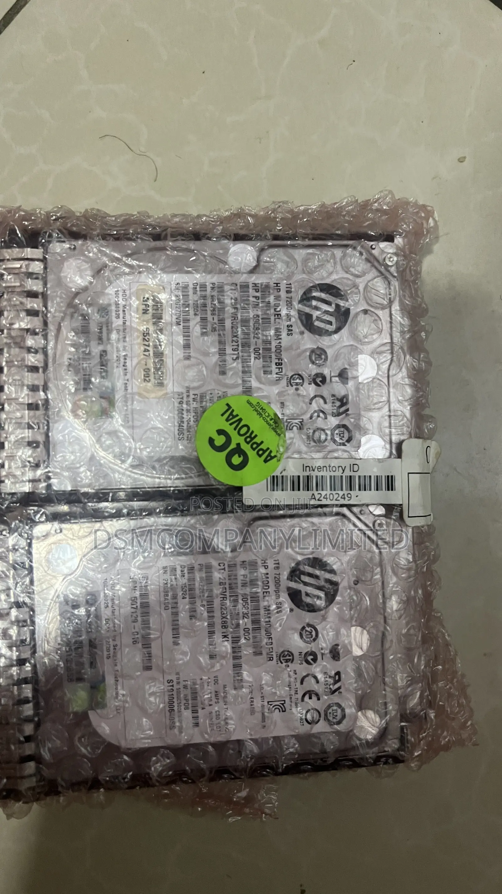 1tb HP 2.5 Sas Drive