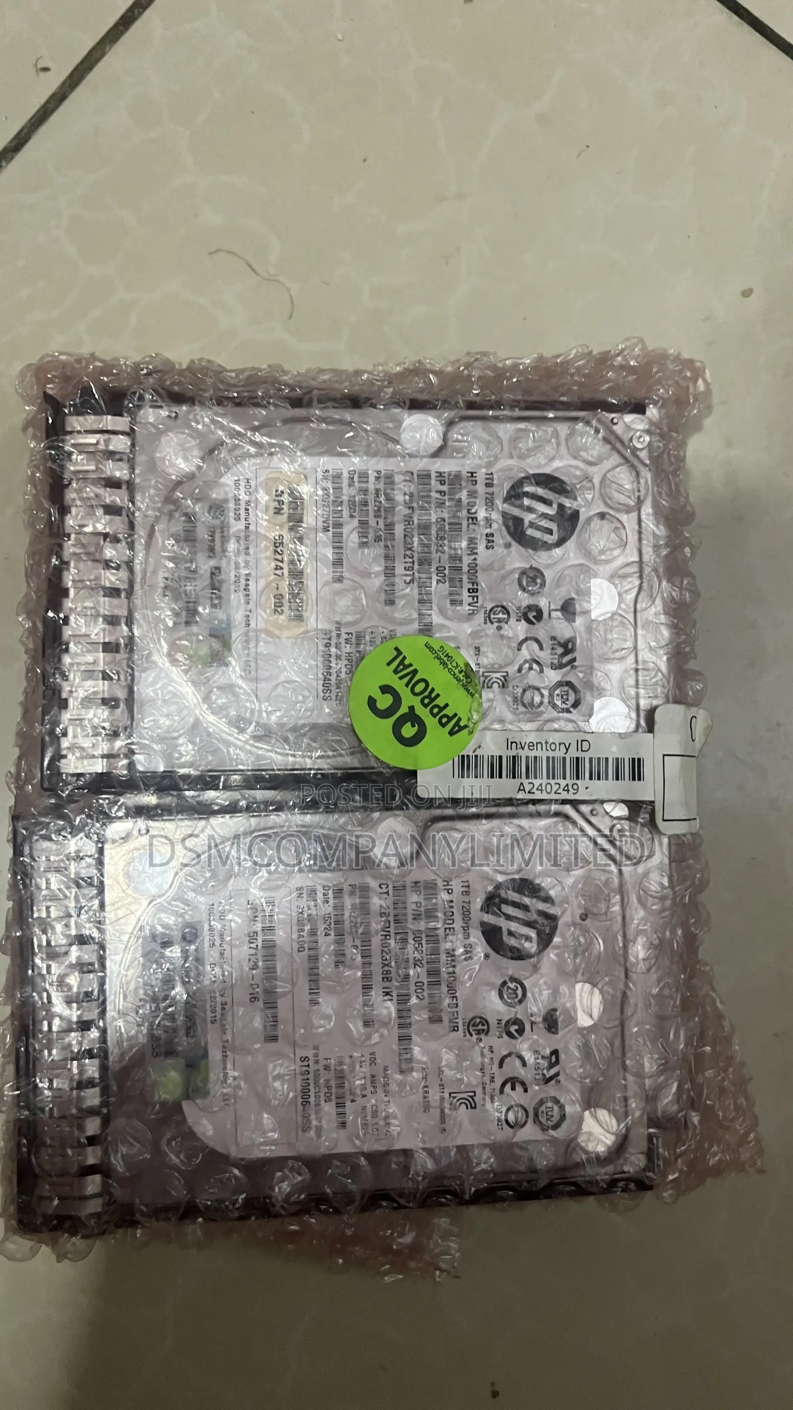 1tb HP 2.5 Sas Drive
