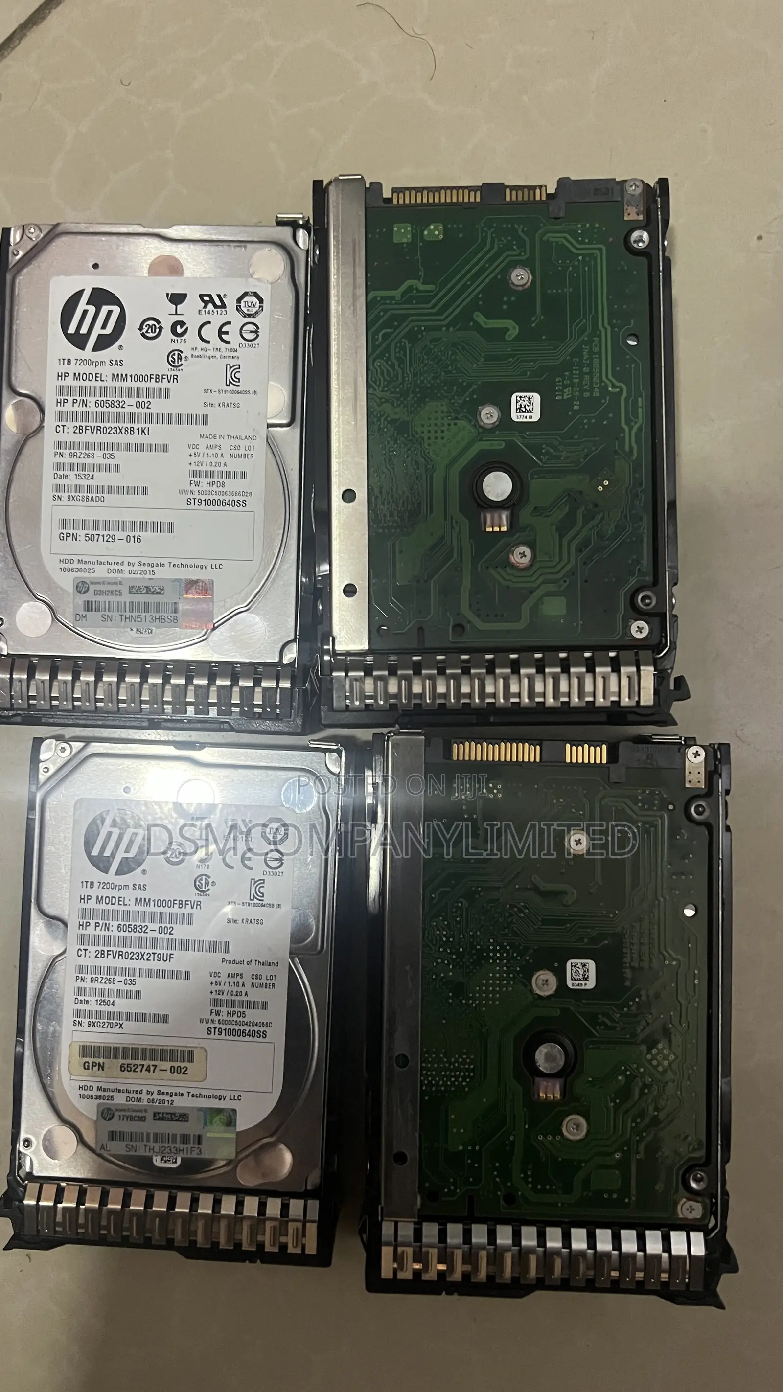 1tb HP 2.5 Sas Drive