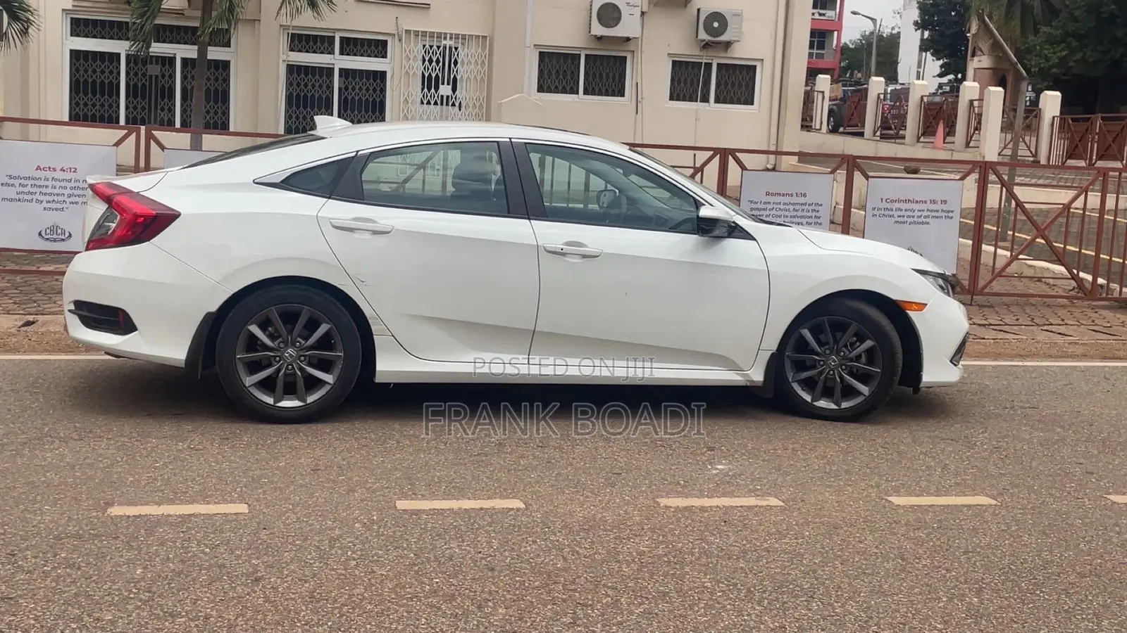 Honda Civic EX-L Sedan 2019 White