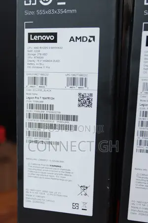 New Laptop Lenovo Legion Pro 7 32GB AMD Ryzen 9 SSD 2T
