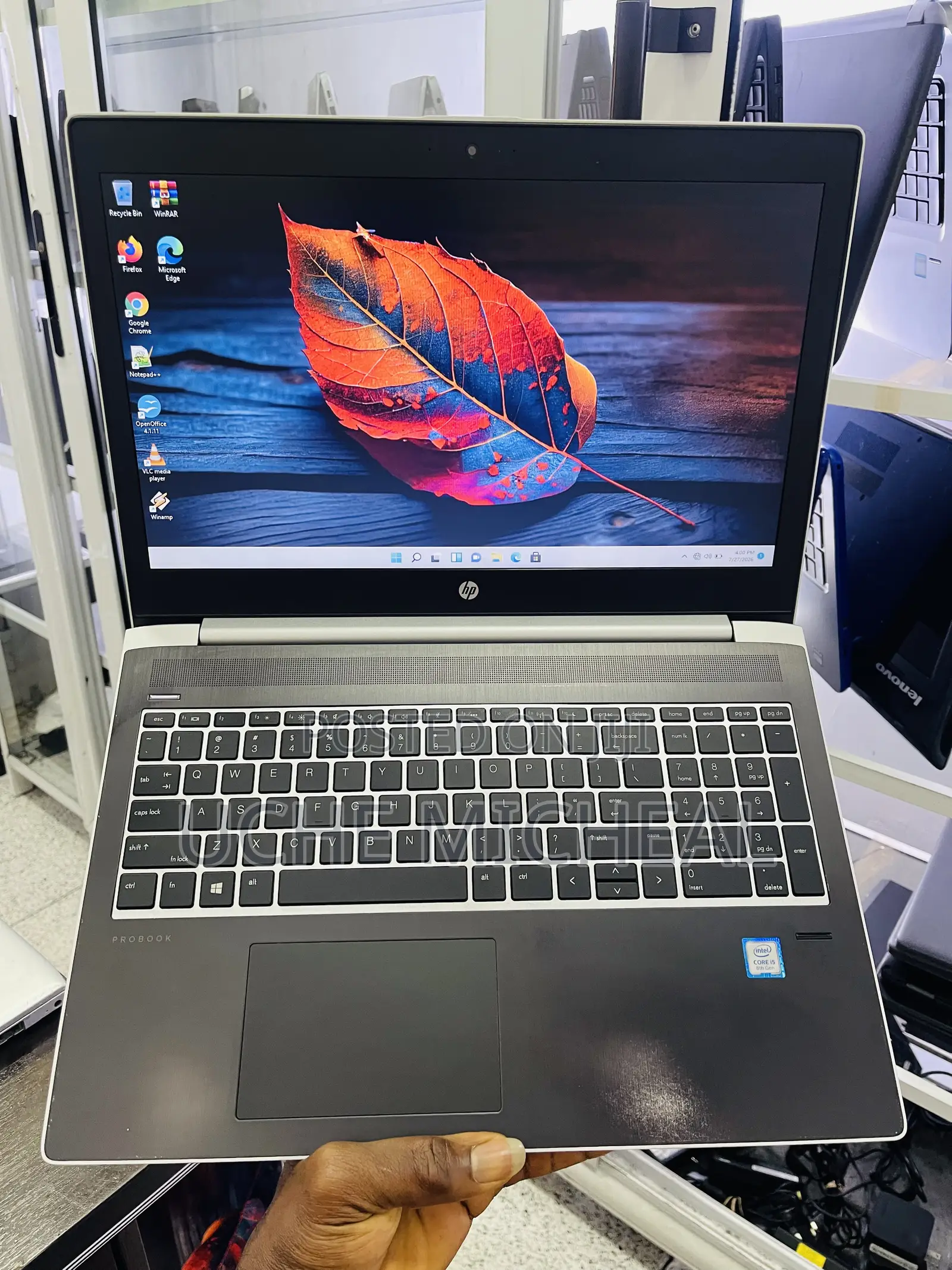 Laptop HP ProBook 450 G5 8GB Intel Core i5 SSD 256GB