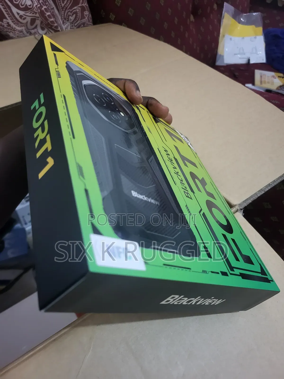 New Blackview Fort 100 128 GB Black