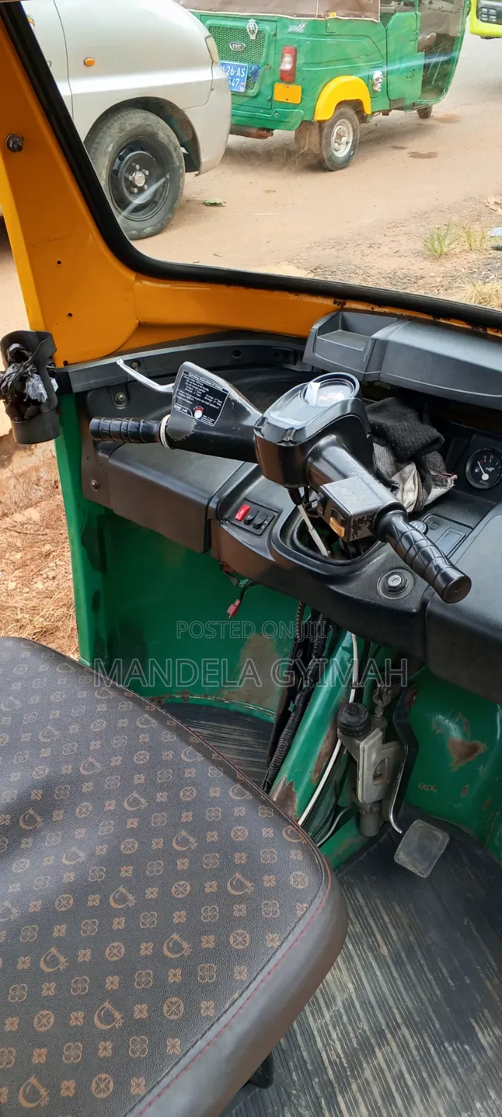 TVS King Deluxe Plus iTouch Start 2022 Green