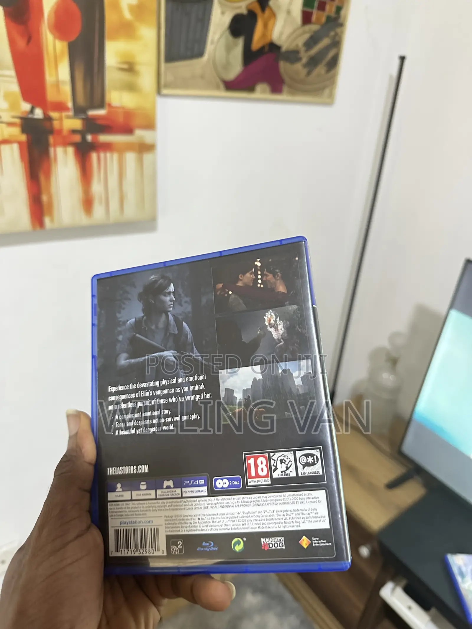 The Last of Us Part II PS4 CD