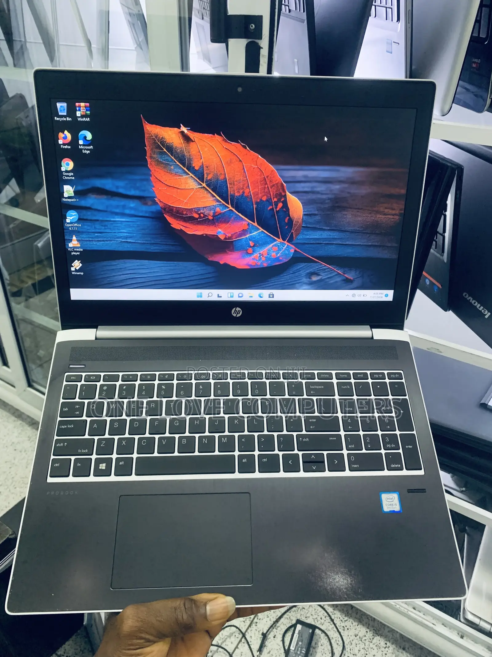 Laptop HP ProBook 450 G5 8GB Intel Core i5 SSD 256GB