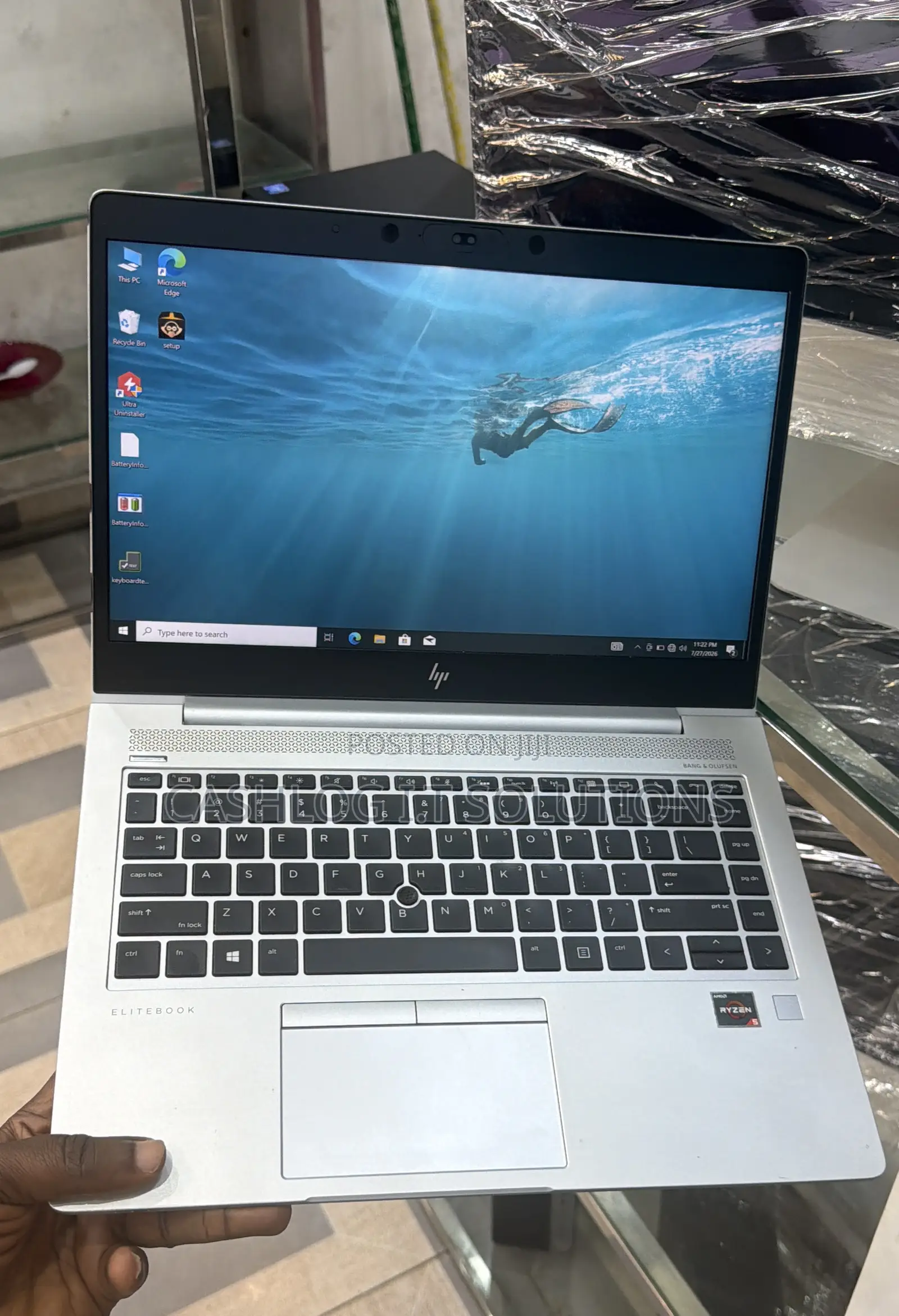 Laptop HP EliteBook 745 G5 16GB AMD Ryzen 5 SSD 256GB