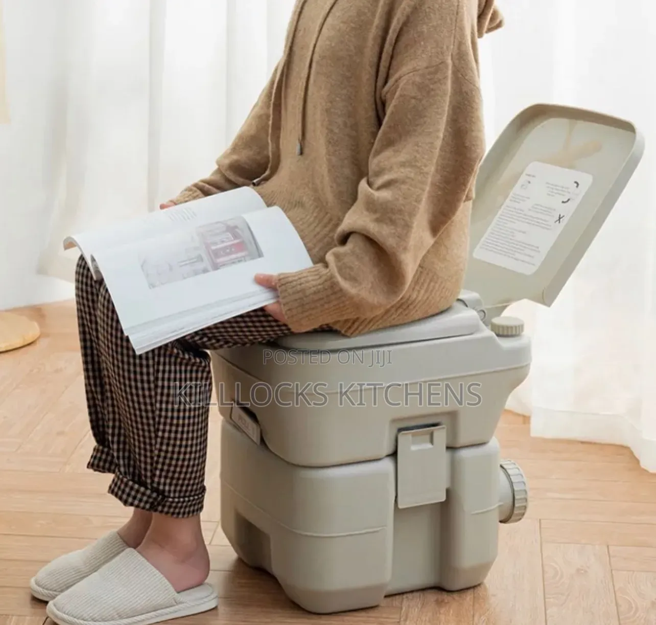 Foldable Toilet Seat - Portable Watercloset