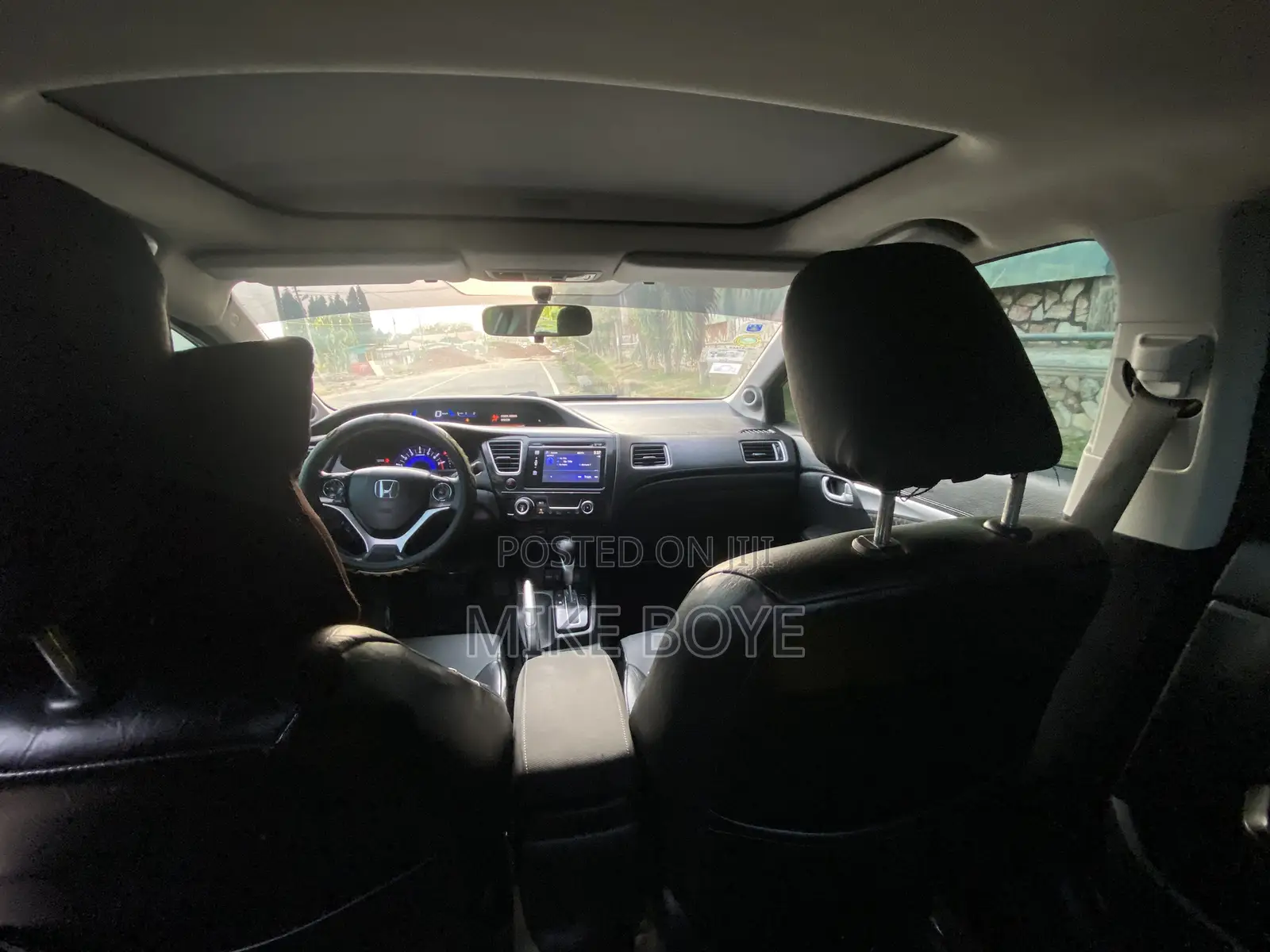 Honda Civic EX 4dr Sedan (1.8L 4cyl CVT) 2015 Gray