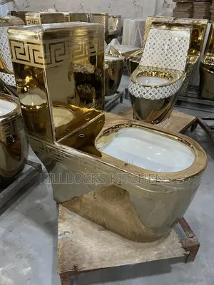 Gold Basin Toilet Seats