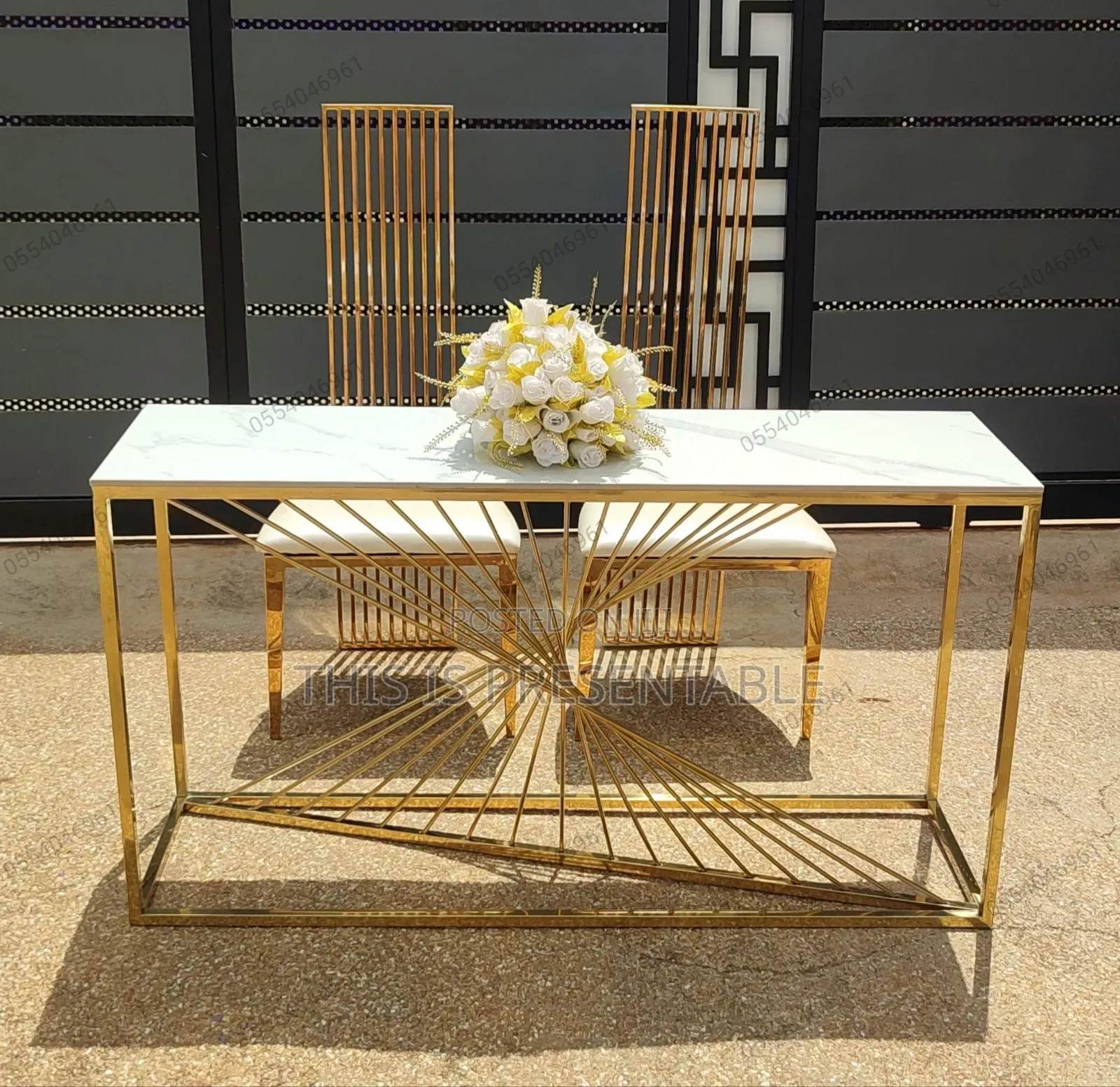 Bridal Table/Bridal Chair/ Couple Chair Available for Rent