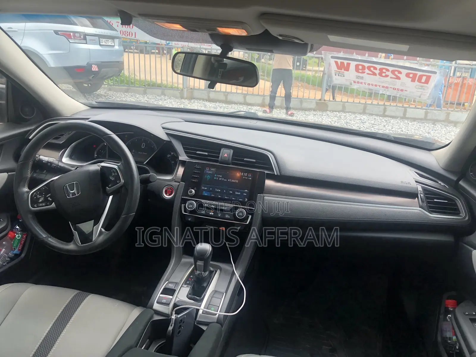 Honda Civic EX Sedan 2020 Black