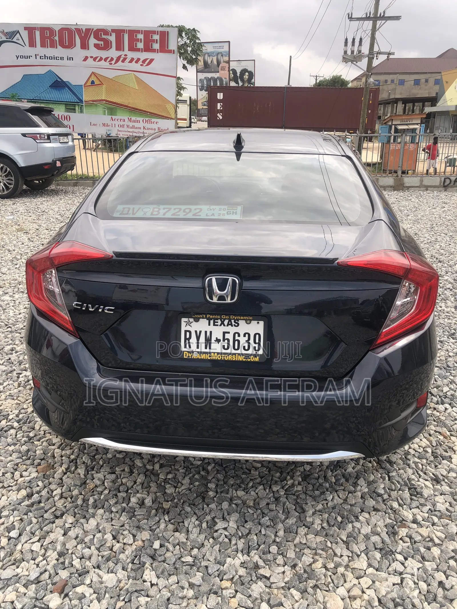 Honda Civic EX Sedan 2020 Black