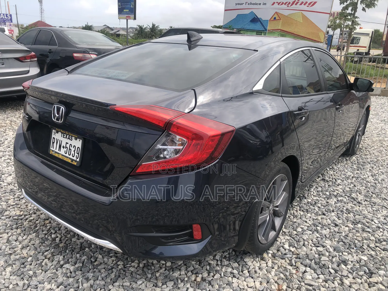 Honda Civic EX Sedan 2020 Black