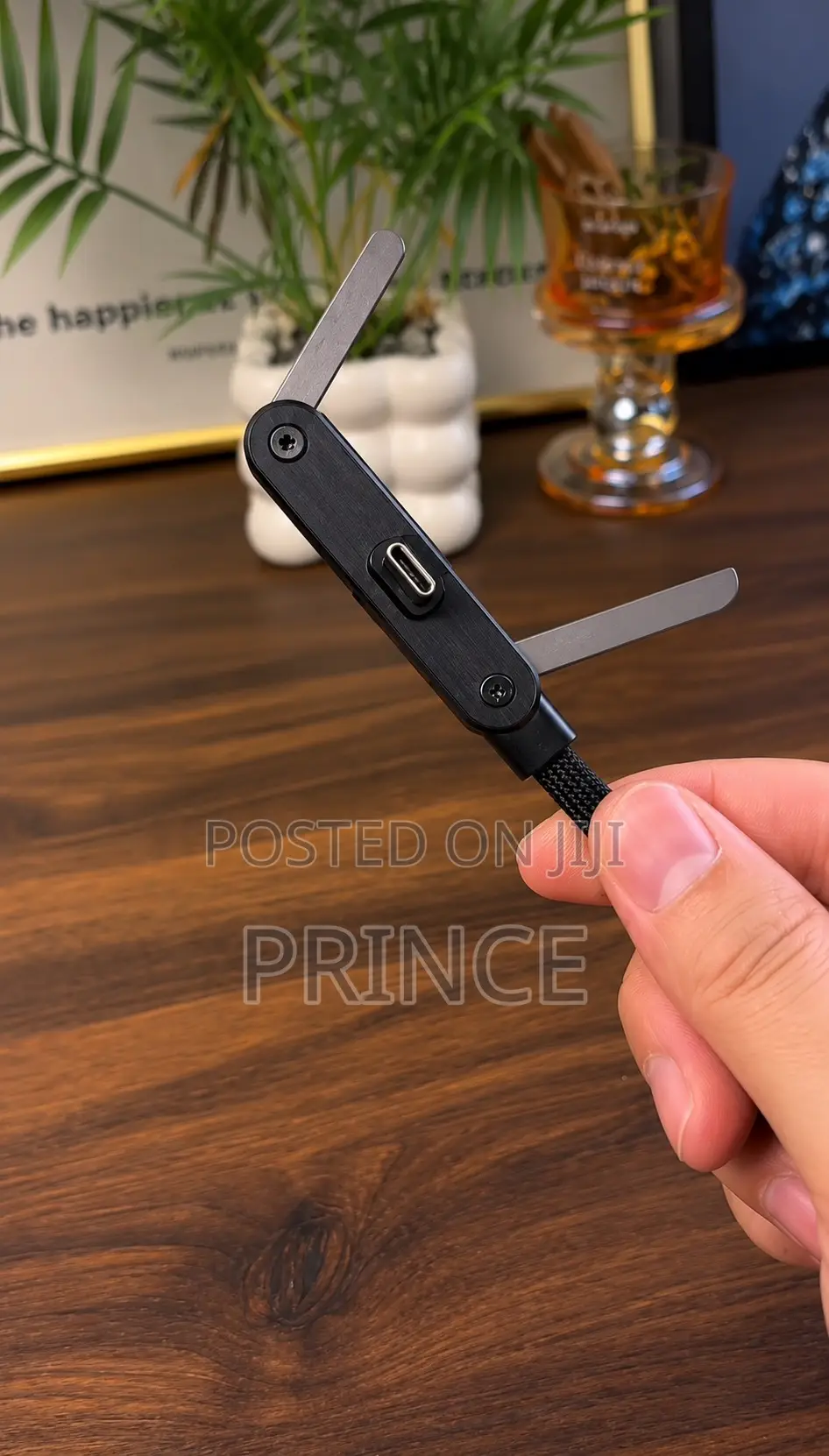 Foldable Phone Stand Cable