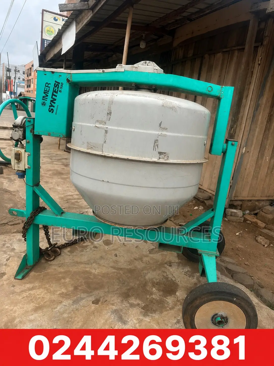IMER Syntesi S350 EL Electric Concrete Mixer