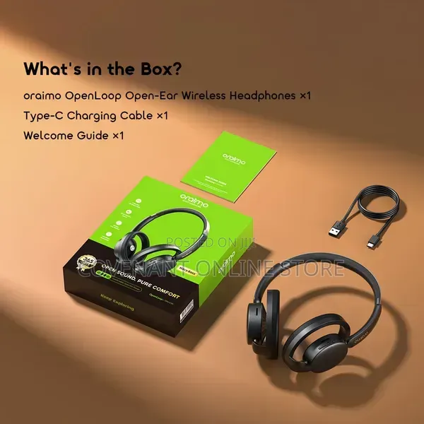 Oraimo OpenLoop Open-Ear Wireless Headphones