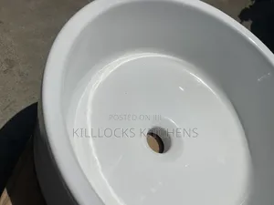Deep Ceramic Pedicure Sink