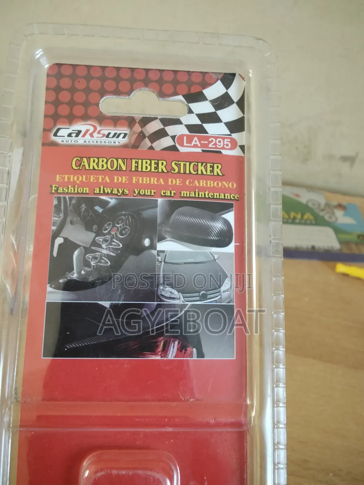 Carbon Fiber Sticker