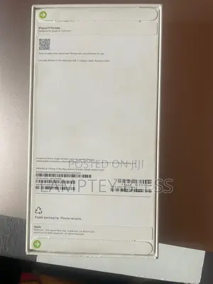 New Apple iPhone 17 Pro Max 256 GB Orange