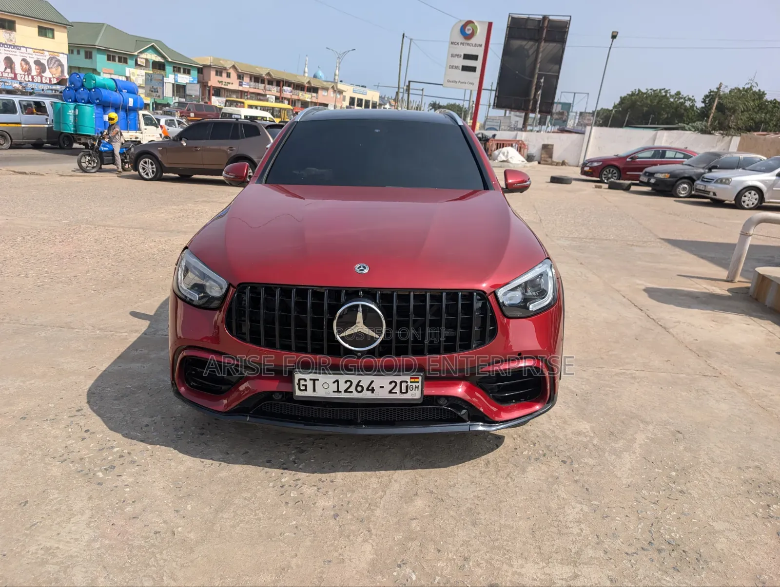 Mercedes-Benz GLC-Class 2018 Red