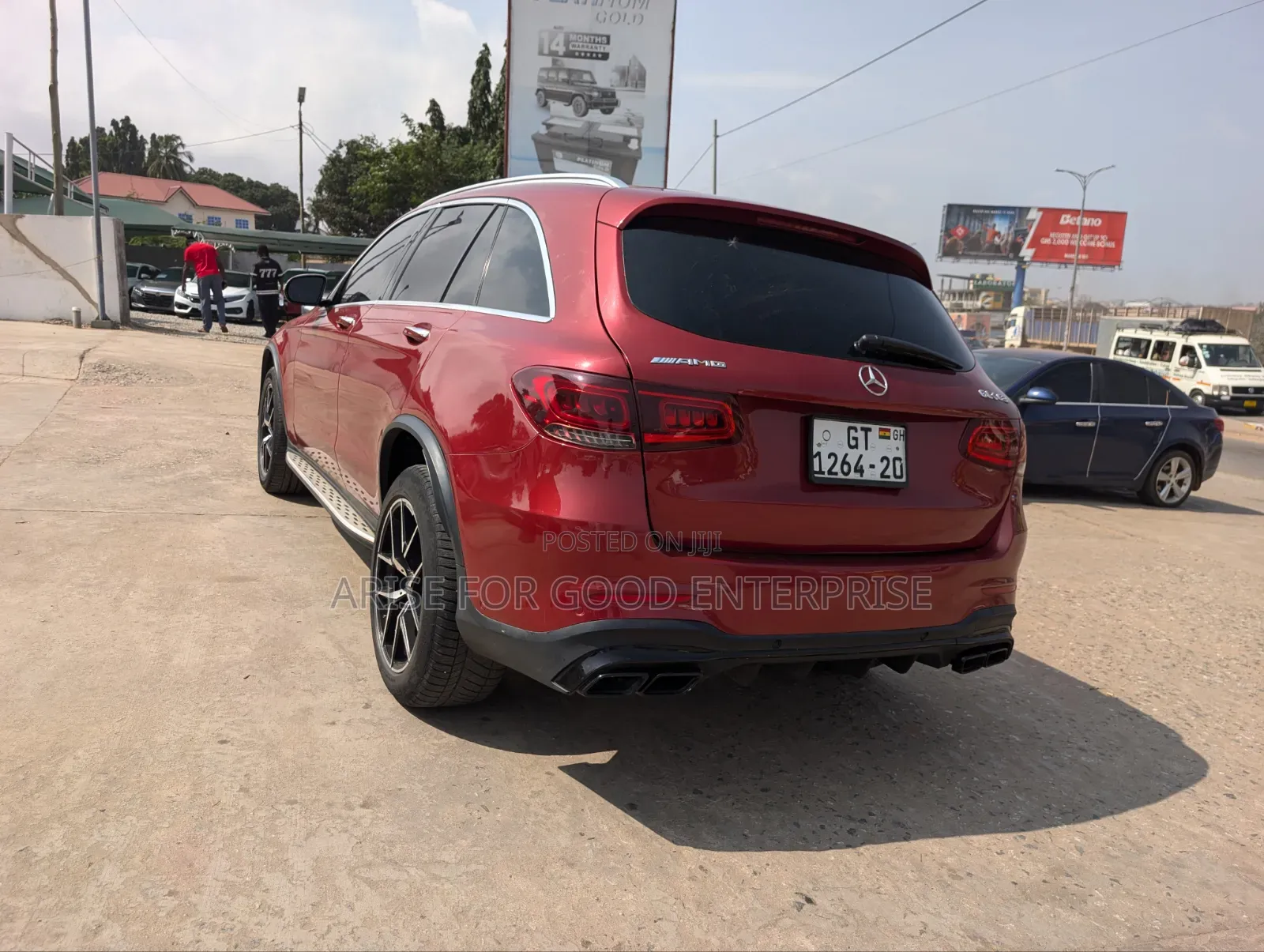 Mercedes-Benz GLC-Class 2018 Red