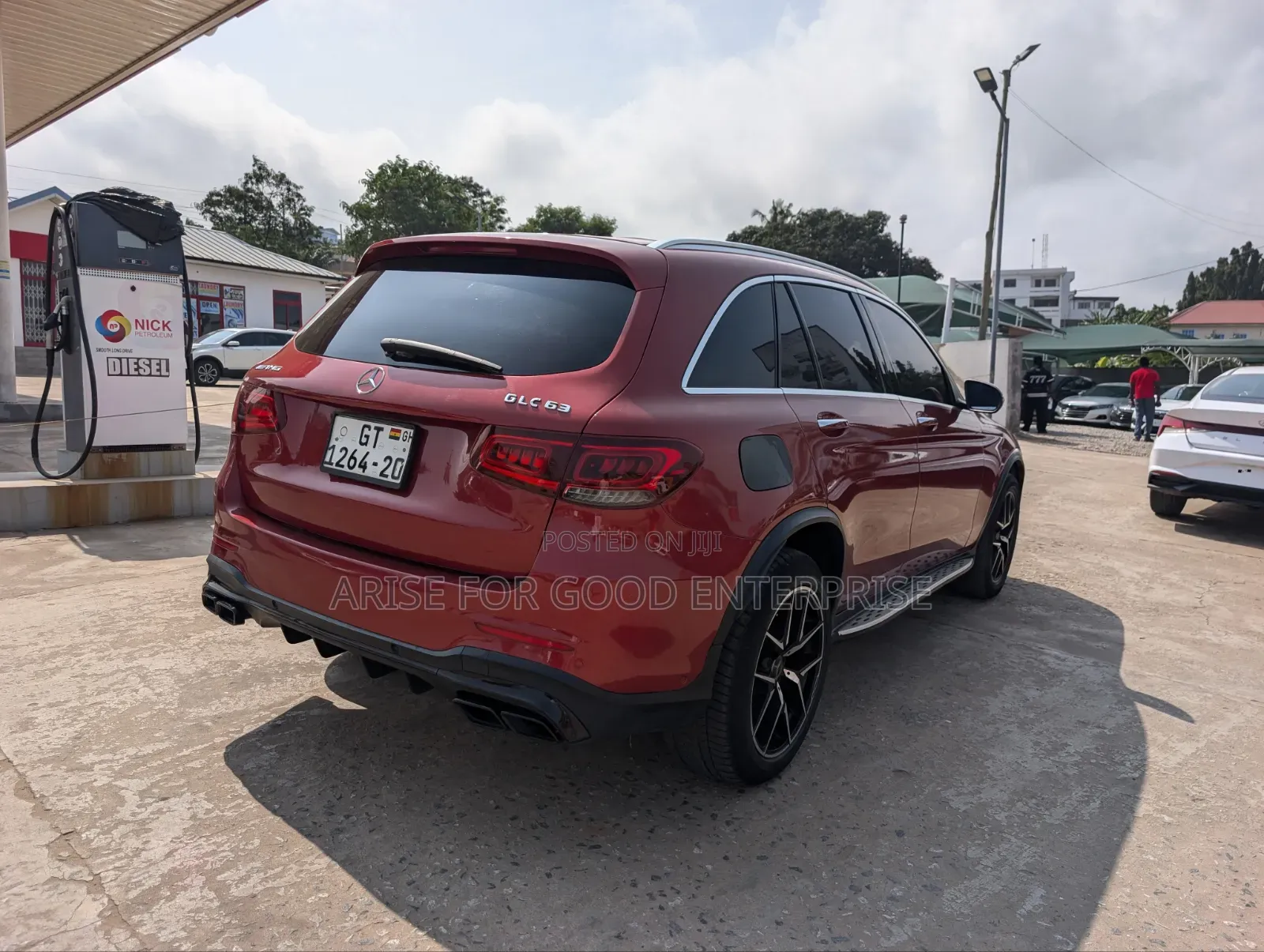 Mercedes-Benz GLC-Class 2018 Red