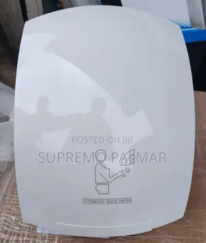 Automatic Hand Dryer – White ABS Plastic Touchless Infrared Sensor