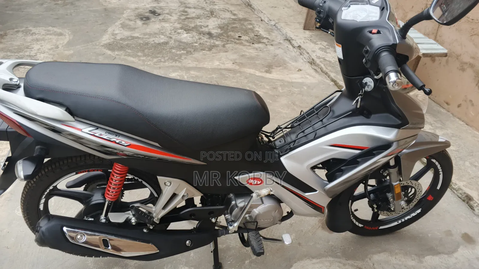 New Haojue HJ110-3 2026 Silver