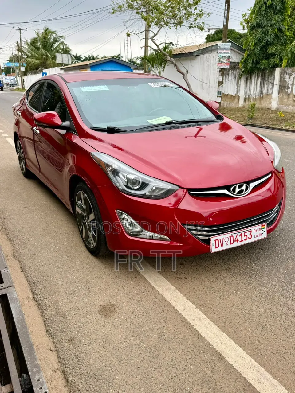 Hyundai Elantra 2015 Red