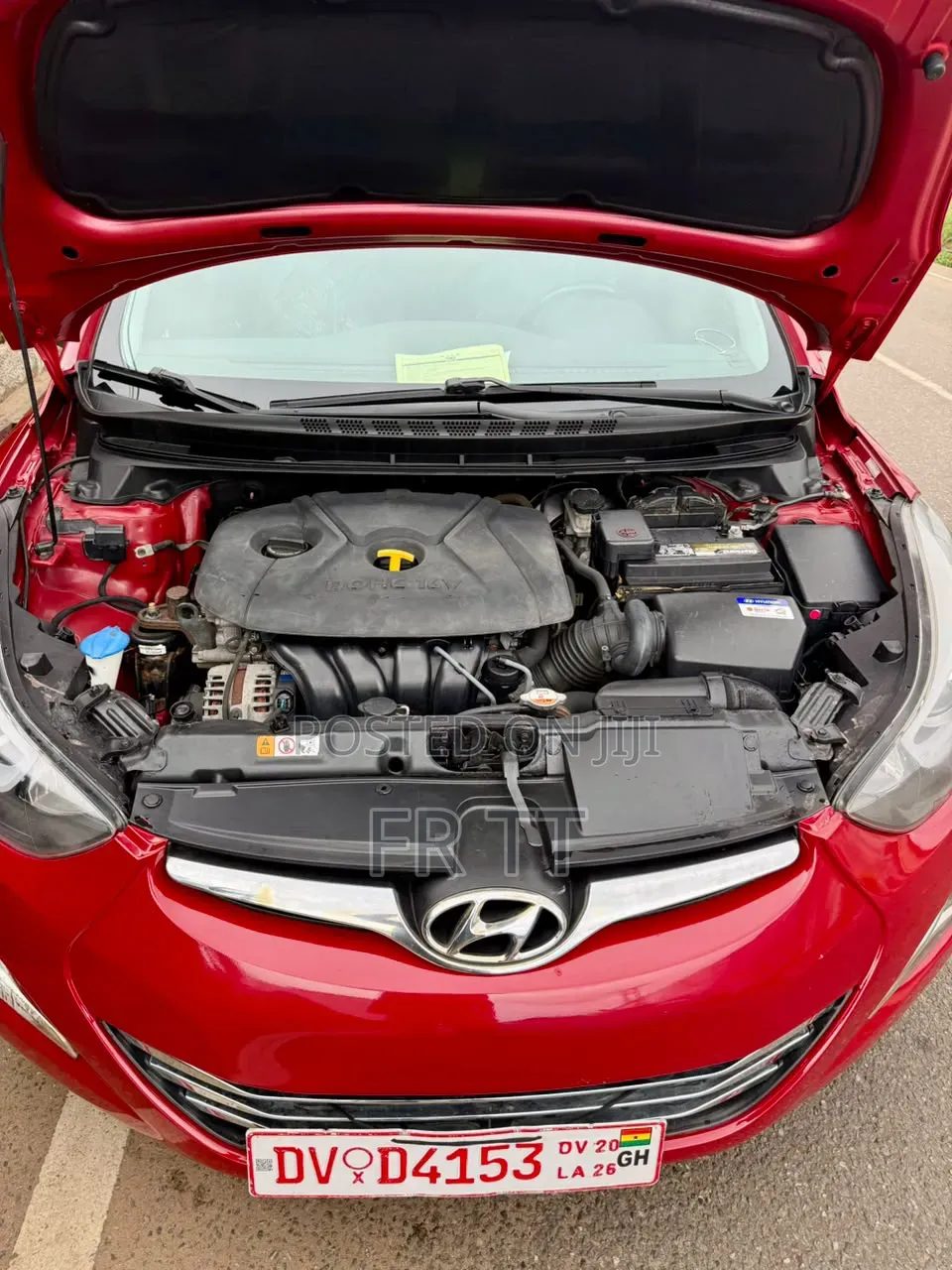 Hyundai Elantra 2015 Red