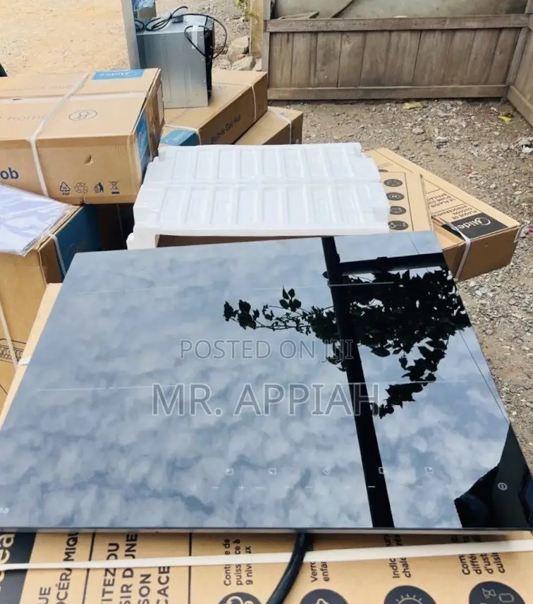 Mirror Finishing Midea 4 Electric Hob(90GQ095)Black 