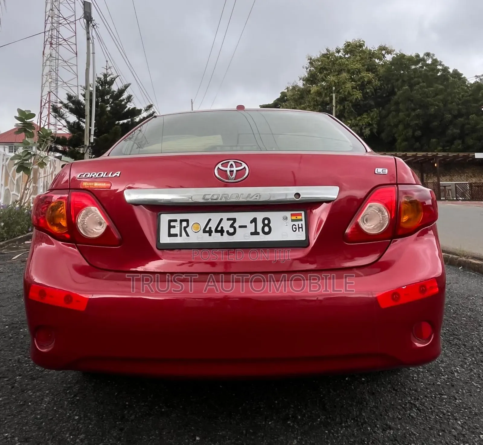 Toyota Corolla LE 4dr Sedan (1.8L 4cyl 4A) 2010 Red