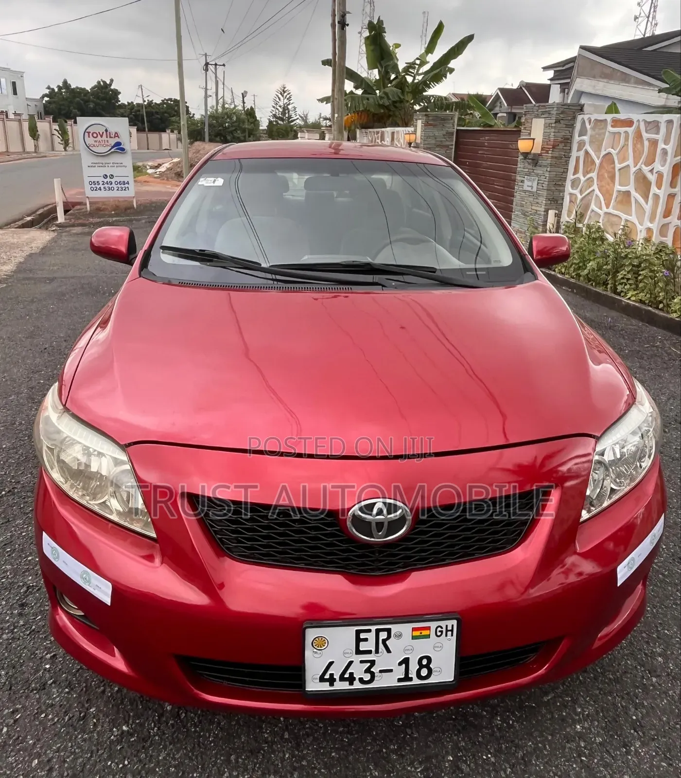 Toyota Corolla LE 4dr Sedan (1.8L 4cyl 4A) 2010 Red
