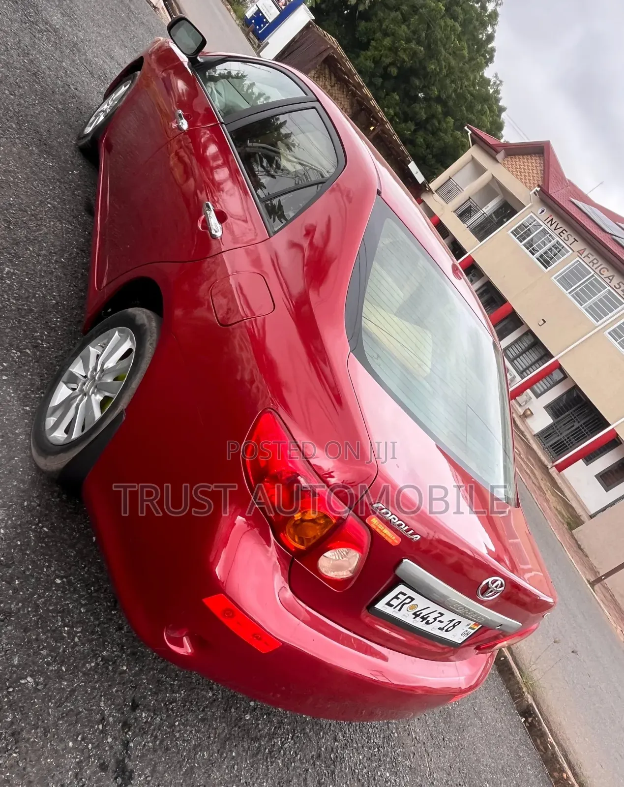 Toyota Corolla LE 4dr Sedan (1.8L 4cyl 4A) 2010 Red