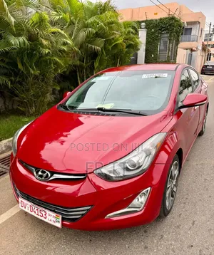 Hyundai Elantra 2015 Red