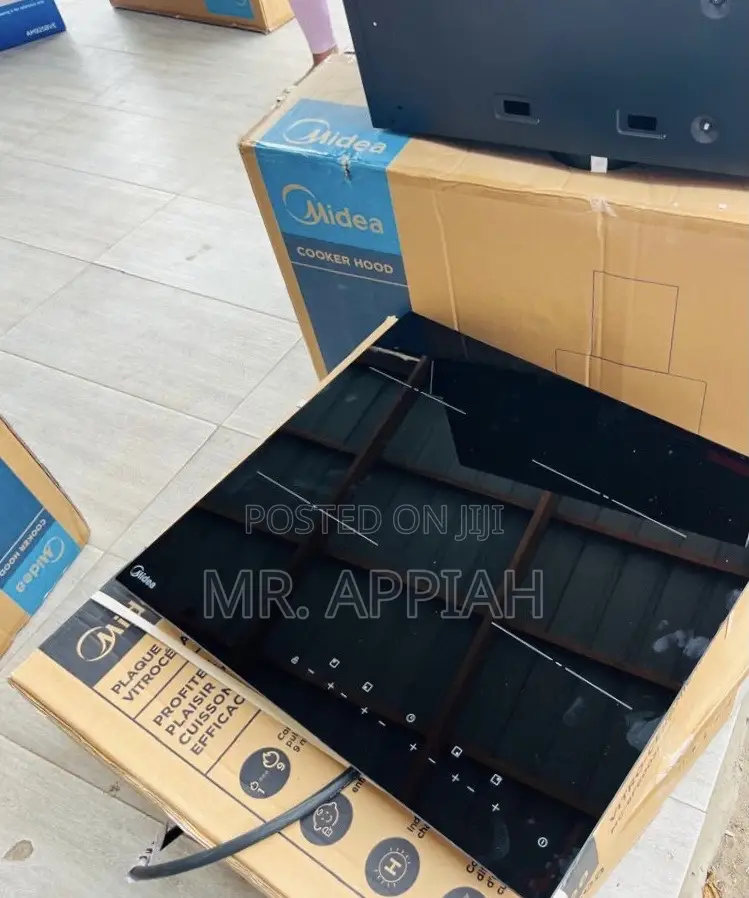 Extremely Classic Midea Built in Tempered Glass 4 Electric Hob