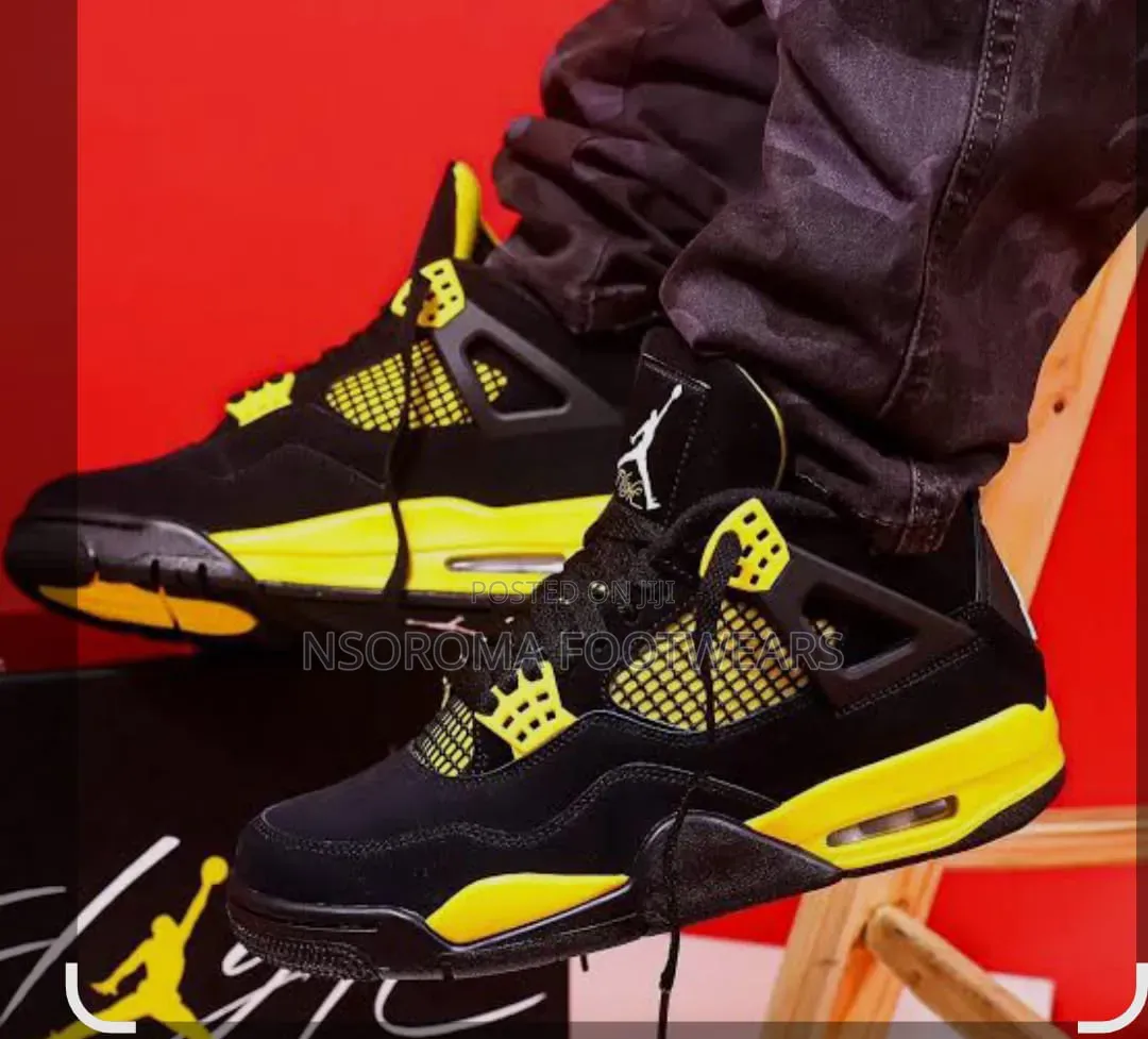 Air Jordan 4 Sneakers – Sizes 38–45 | GH₵320 | Different Colours Avai