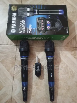 Yamaha 2 in 1 Wireless Microphones