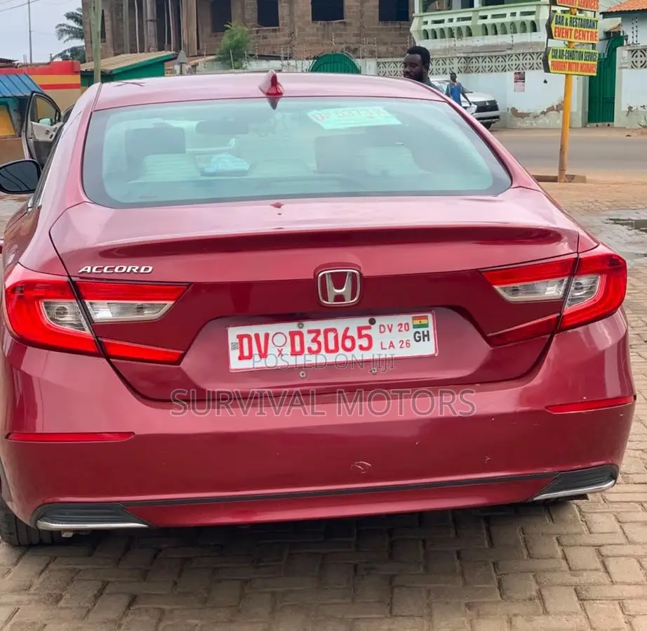 Honda Accord 2019 Red