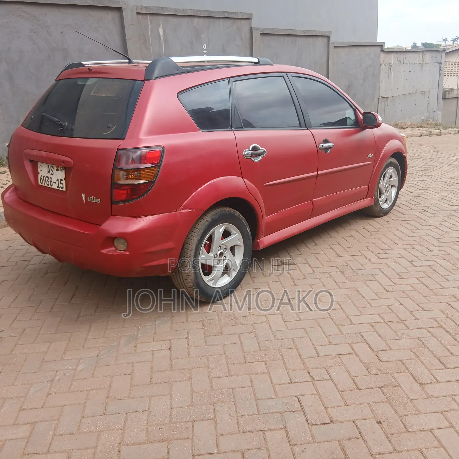 Pontiac Vibe 2007 Red