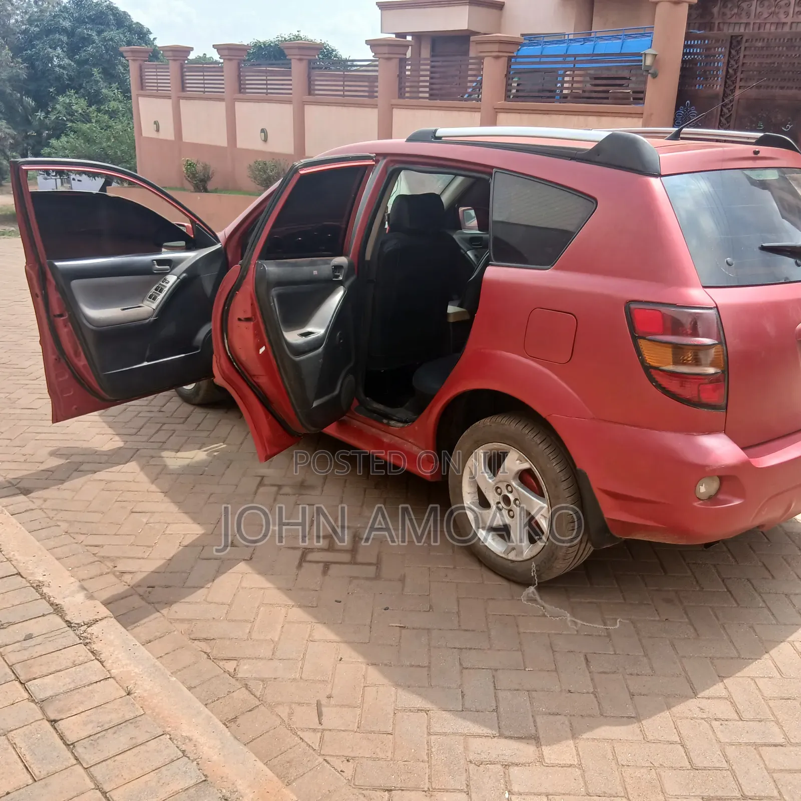 Pontiac Vibe 2007 Red