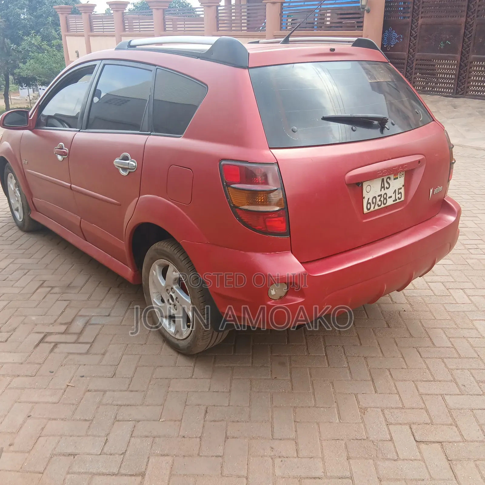 Pontiac Vibe 2007 Red