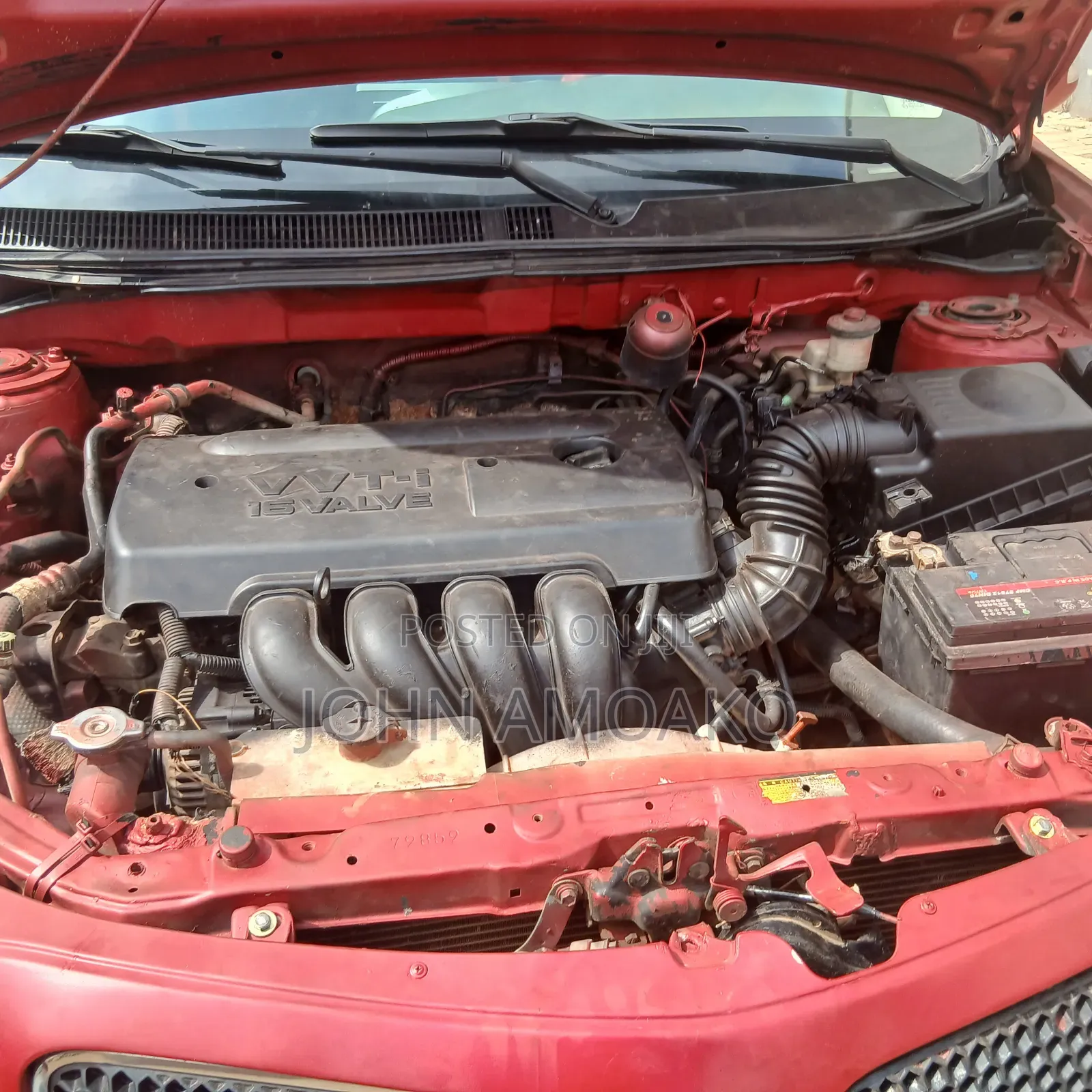 Pontiac Vibe 2007 Red